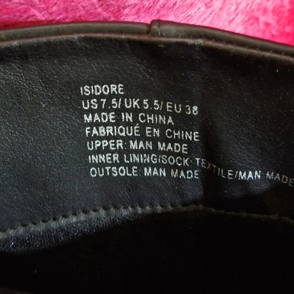 Knee  high buckle boots size 7.5 us - Picture 3 of 3